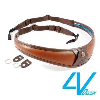 【4V Design】ALA-TOP系列相機背帶 LU-VV2324-棕/棕色(L)