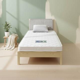 【KIKY】薄型獨立筒床墊 單人3尺(雙層床適用)