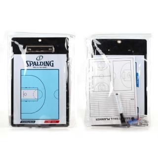 【SPALDING】雙面戰術盤-斯伯丁 配件 教戰板 教練板 籃球 依賣場(SPB85004)