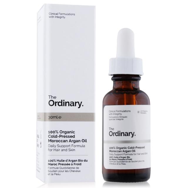 【The Ordinary】100% Organic Cold-Pressed Moroccan Argan Oil 100%(有機冷榨摩洛哥堅果油30ml)