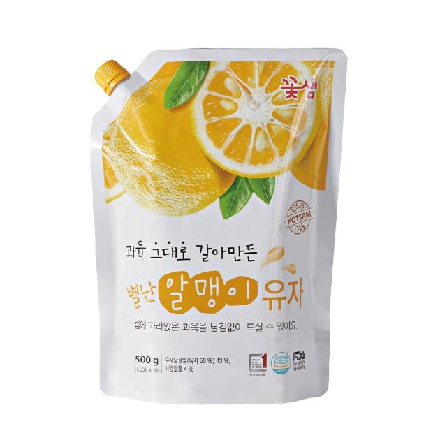【韓味不二】花泉蜂蜜柚子茶 果醬（500g）