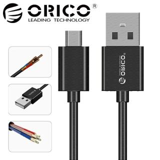 【ORICO】三入組Micro USB充電傳輸線30cm 黑(ADC-S1-BK)