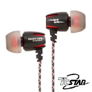 【T.C.STAR】入耳式耳機麥克風(TCE6000RD)