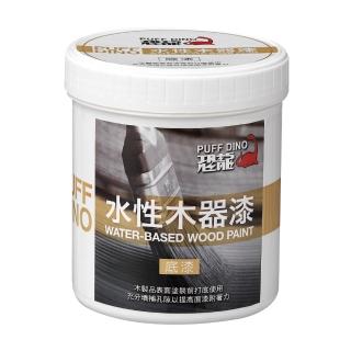 【PUFF DINO 恐龍】水性木器漆1L-透明底漆(護木漆/木器塗料/恐龍木器漆)