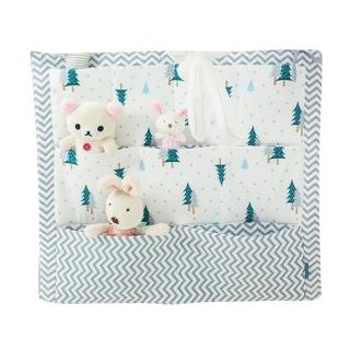 【Muslin tree】嬰兒床掛袋奶瓶尿布收納袋