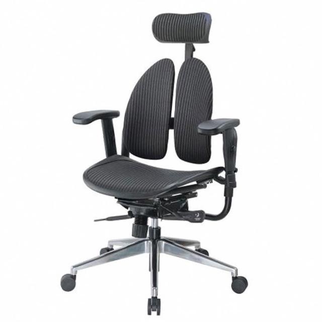 【BERNICE】德國專利雙背多機能網布電腦椅/辦公椅/主管椅/電競椅