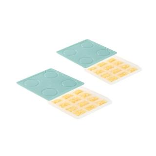 【2angels】矽膠副食品製冰盒15ml  2件組(副食品分裝盒餐具 冰塊磚盒 巧克力模具)