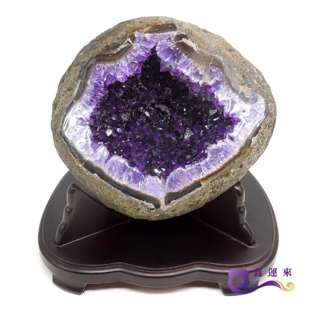 鑫運來 吸金聚財天然烏拉圭紫晶洞 5a等級隨機出貨 Momo購物網