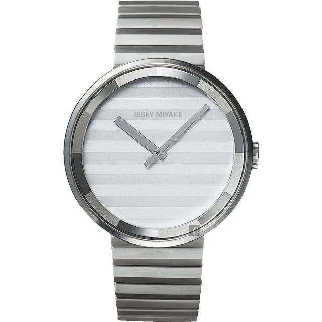 【ISSEY MIYAKE 三宅一生】PLEASE時裝系列手錶-40mm(VJ20-0110S  SILAAA05Y)