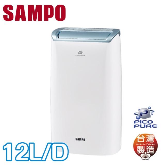 【SAMPO 聲寶】12公升PICO PURE空氣清淨除濕機(AD-W724P)