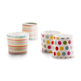 【IBILI】Sweet蛋糕紙模20入 點線7cm / 點心烤模 馬芬 瑪芬 杯子蛋糕