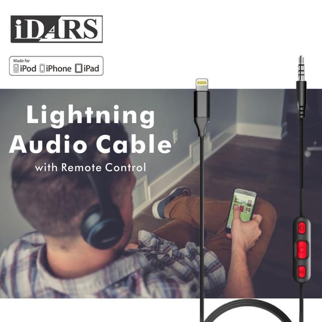 【IDARS】Apple Lightning專用音頻轉接線(IPHONE/IPAD)