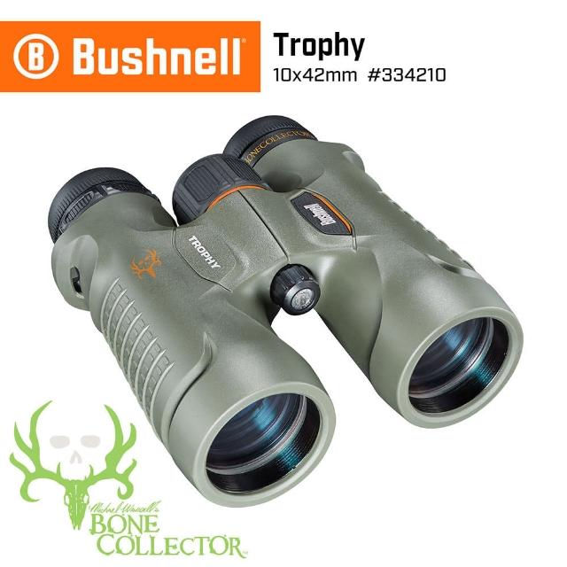 【Bushnell】Trophy 新錦標系列 10x42mm 賞鳥型防水雙筒望遠鏡 Bone Collector 獵人特仕版 334210(公司貨)