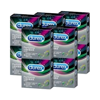 【Durex 杜蕾斯】飆風碼衛生套6入X5(保險套)