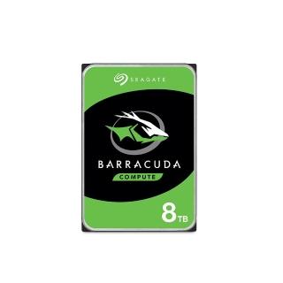 【SEAGATE 希捷】BarraCuda 8TB 3.5吋 5400轉 256MB 桌上型 內接硬碟(ST8000DM004)（其他規格）