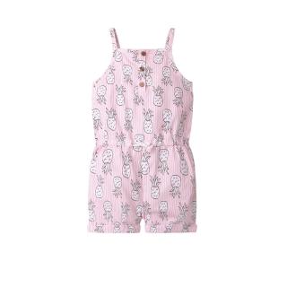 【Baby童衣】任選 滿版水果印花吊帶連身衣 80010(鳳梨)