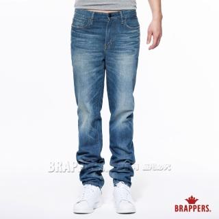 【BRAPPERS】男款 HM中腰中直筒褲-加大版(復古藍)