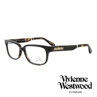 【Vivienne Westwood】英國薇薇安魏斯伍德插畫風格光學眼鏡(琥珀 AN298M04)