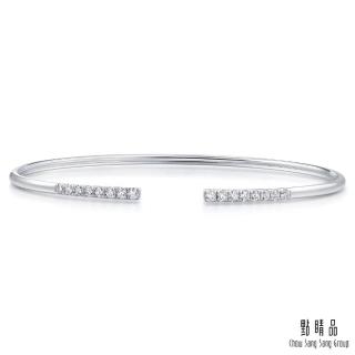 【點睛品】Wrist Play 18K金0.2克拉鑽石手環