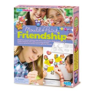 【4M】美勞創作系列-友情創意磁鐵組 Mould & Paint Friendship(00-04723)