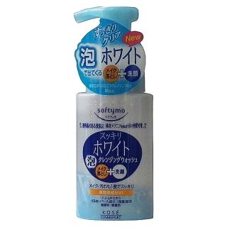 【KOSE 高絲】softymo嫩白卸妝洗顏慕絲(200ml)