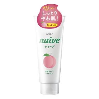 【Kracie 葵緹亞】娜艾菩naive植物性洗面乳-桃葉(130g)