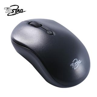 【TCSTAR】商務辦公 省電4D光學無線滑鼠-黑(TCN536BK)