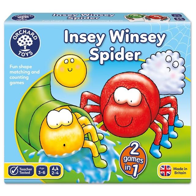 【Orchard Toys】幼兒桌遊-小蜘蛛爬高高(Insey Winsey Spider Game)