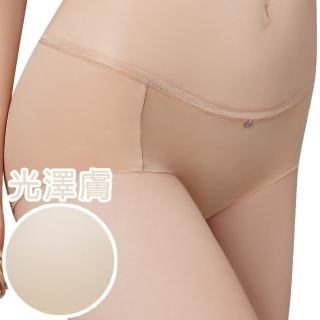 【Swear 思薇爾】嗨Q Bra系列M-XL素面無痕低腰平口內褲(光澤膚)