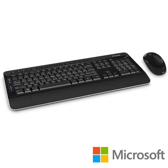 【Microsoft 微軟】無線鍵盤滑鼠組3050