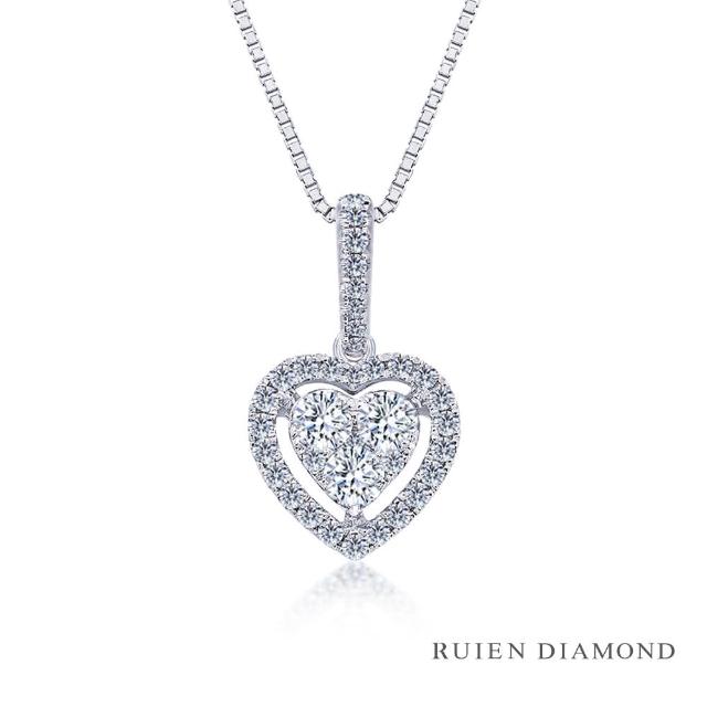 RUIEN DIAMOND 瑞恩鑽石【RUIEN DIAMOND 瑞恩鑽石】輕珠寶系列 30分 鑽石(14K白金 鑽石項鍊)
