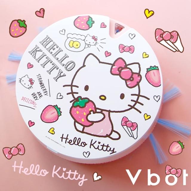 【Vbot x Hello Kitty】i6+草莓牛奶蛋糕 掃地機器人 二代加強掃吸擦智慧鋰電池