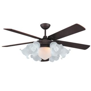 【金吉利】柔力胡56吋吊扇+多燈組-遙控款JL5094G(柔力胡-遙控款)