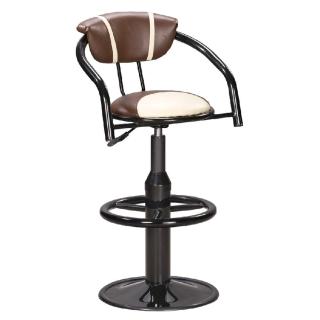 【ONE 生活】杜歐圓盤吧台椅(咖啡)