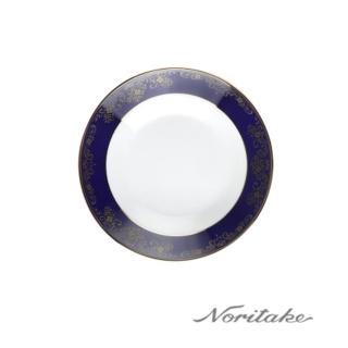 【NORITAKE】藍色樂章點心盤14cm(日本皇室御用瓷器)