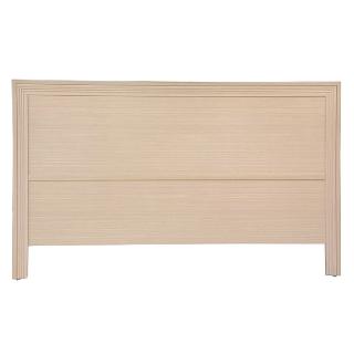 【AS】奧斯卡5尺洗白床頭片-154x5x93cm