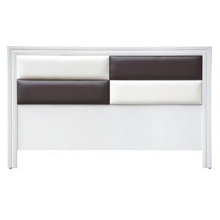 【AS】歐格登5尺白色床頭片-154x2x93cm