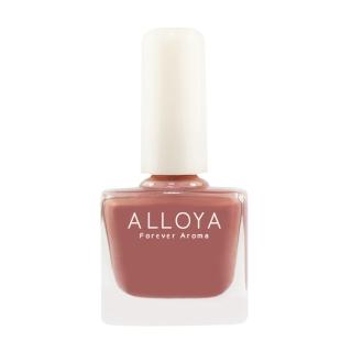 【ALLOYA 愛若雅】Y125 甜蜜粉下午茶 香氛水指彩甲油(孕婦安全 可撕可剝 快乾+持久)