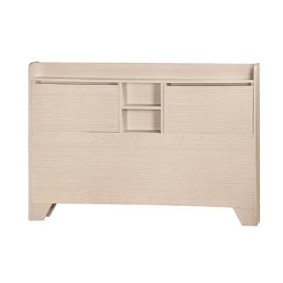 【AS】路5尺洗白H型床頭片-154.2x11.7x102cm