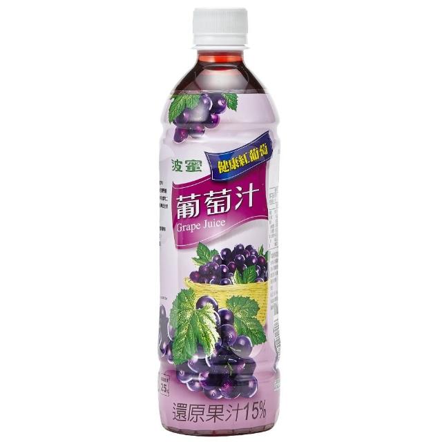 【波蜜】葡萄汁飲料580ml(4入/組)