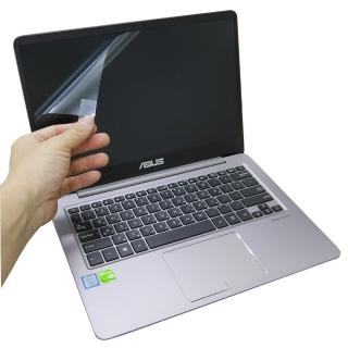 【Ezstick】ASUS BX410 BX410UA 靜電式筆電LCD液晶螢幕貼(可選鏡面或霧面)