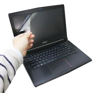 【Ezstick】MSI GS43VR 6RE 靜電式筆電LCD液晶螢幕貼(可選鏡面或霧面)