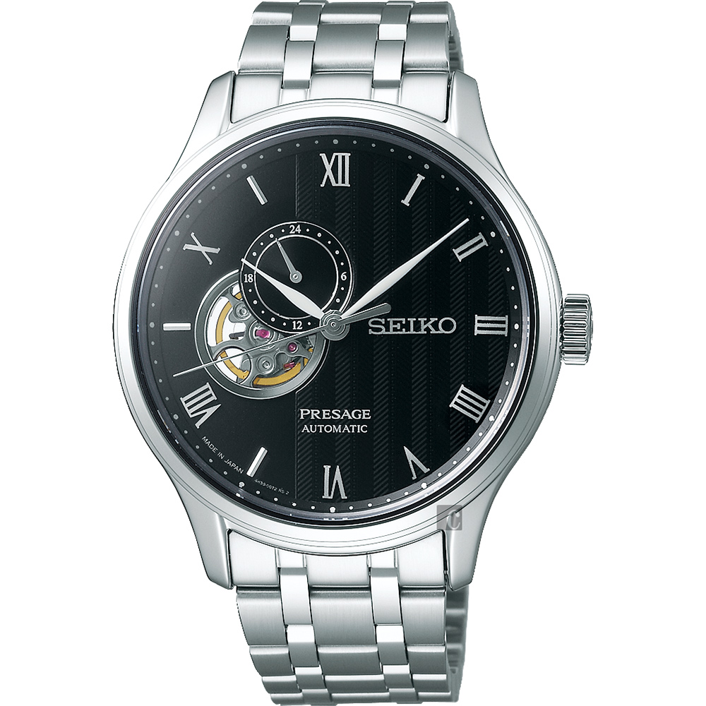 SEIKO 精工】Presage 日式庭園經典機械錶-41.8mm(SSA443J1/4R39-00W0S