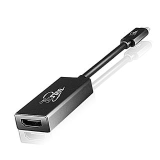 【TCSTAR】TYPE-C 轉HDMI  4K 影像鋁合金轉接器(TYC-HM001BK)