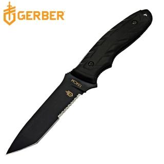 【Gerber】CFB 戰術型半齒半刃固定直刀附刀套 22-01145