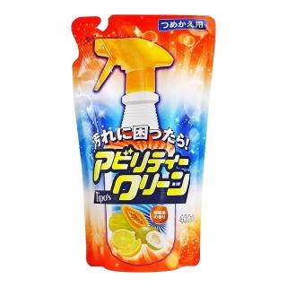 日本友和天然三合一植物酵素清潔劑補充包400ML