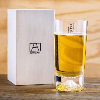【田島硝子】日本手工吹製富士山啤酒杯(TG15-015-T)
