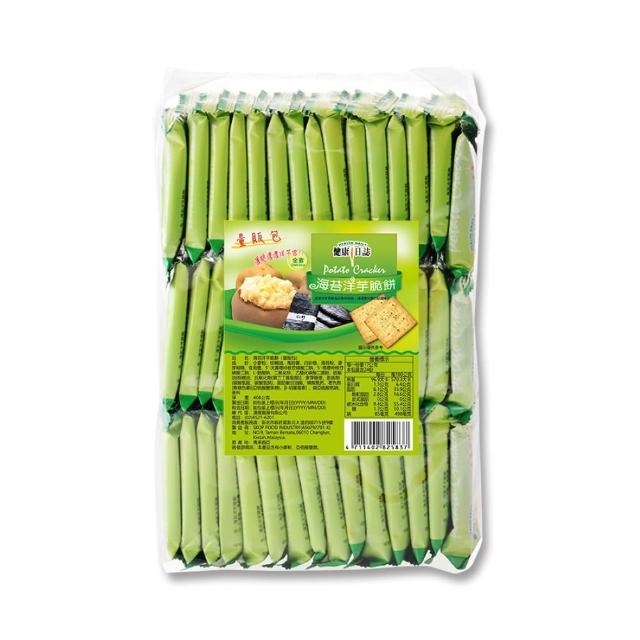 【健康日誌】洋芋脆餅量販包(408g)