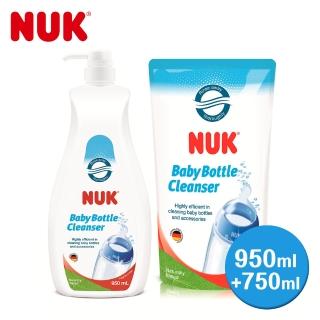 【NUK】奶瓶清潔液950ml+750ml