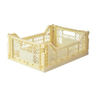 【Aykasa】土耳其折疊籃 M 香草色